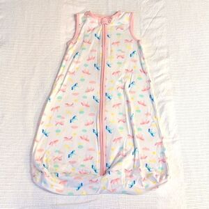 Carter's Medium 6-9 months Pink Unicorn Cotton Zippered Sleep Sack